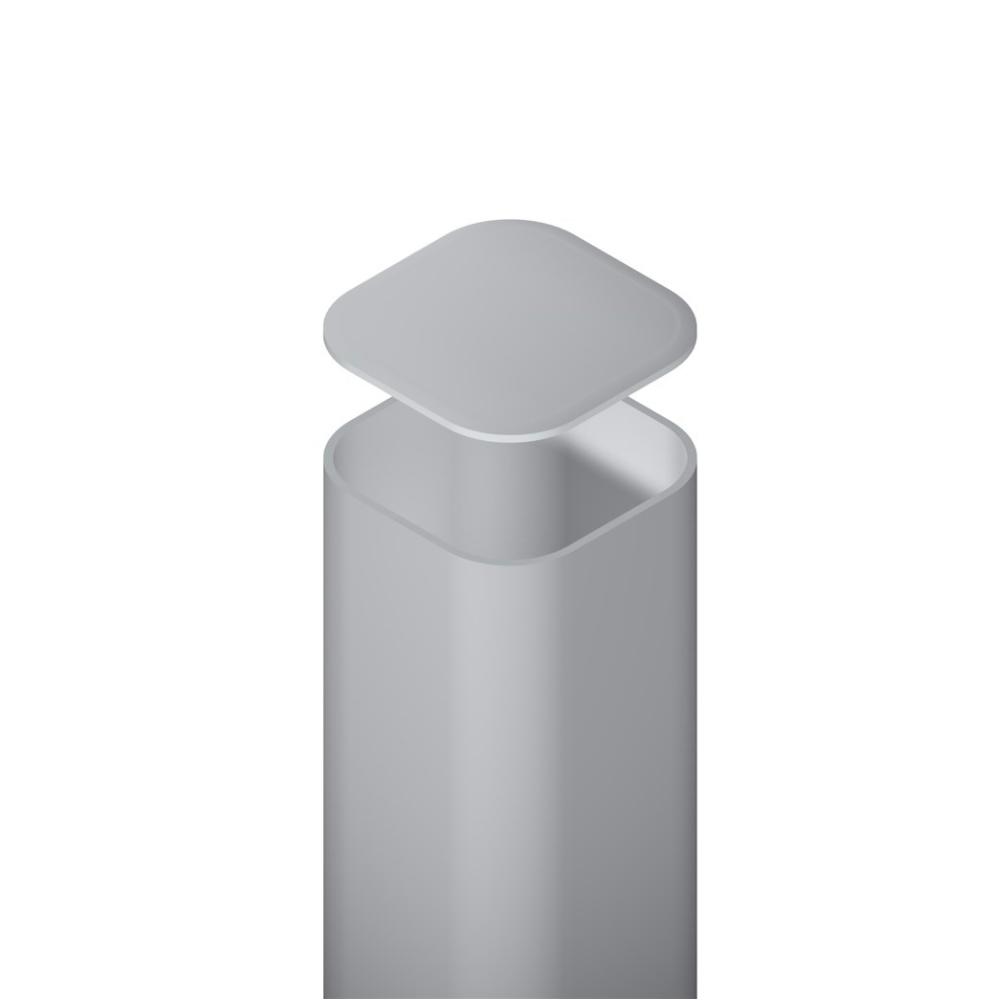 Zaun Metallpfosten 0900 mm silber BoPla