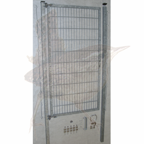 Gartentor 1-flgl. 1250x1800 mm verzinkt, MS