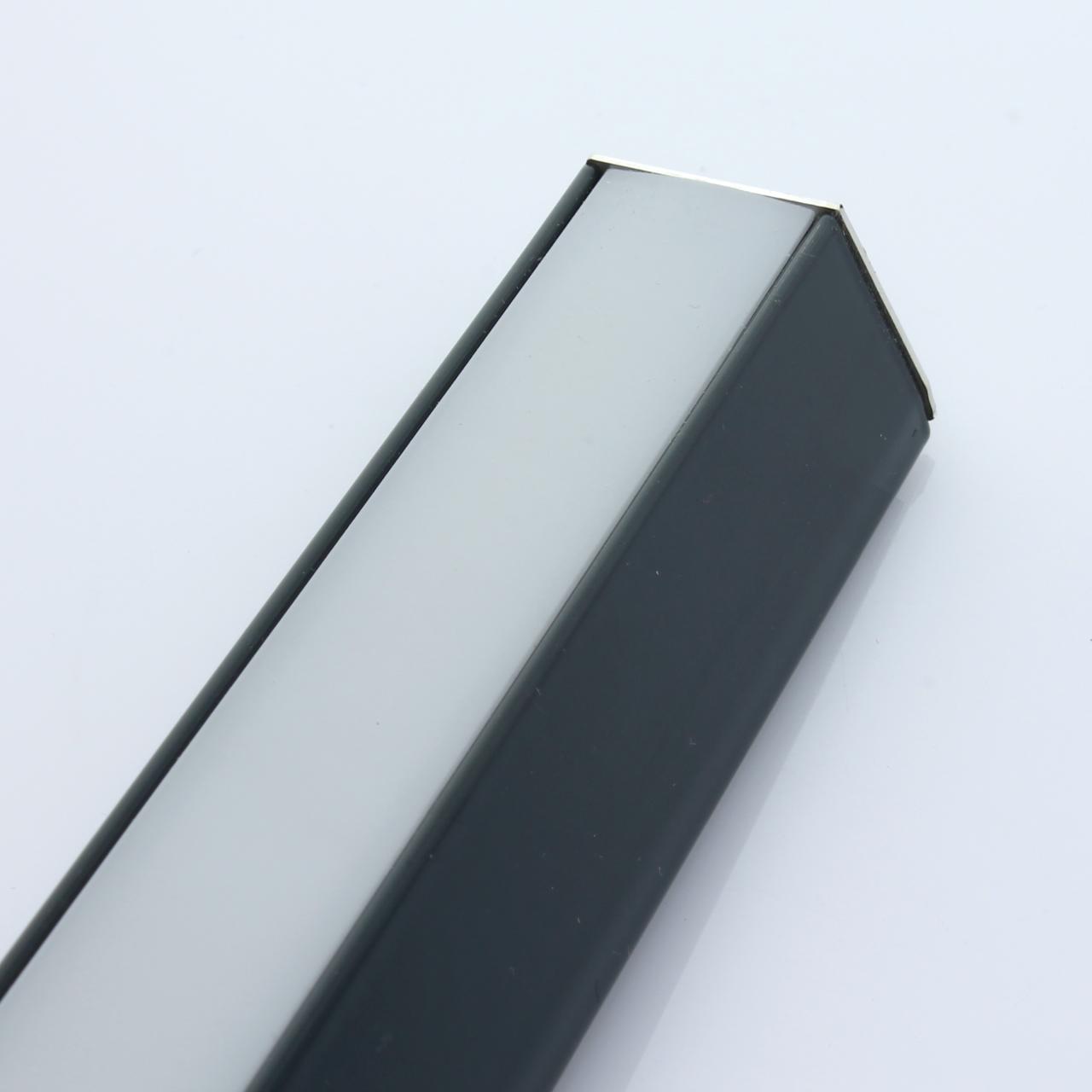 Beleuchtungsprofil iLuxo 1230 mm 2er Set Aluminium anthrazit