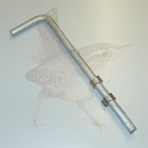 Bodenriegel 0240 mm verzinkt