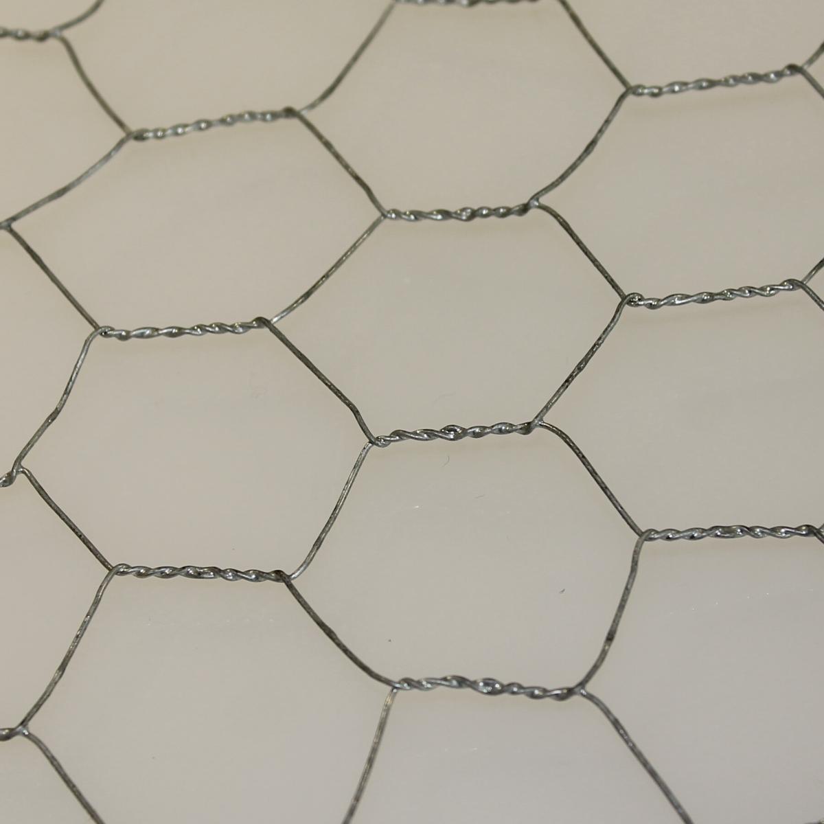 6-eck-Geflecht 25,0x25,0x0,8x0500 mm verzinkt