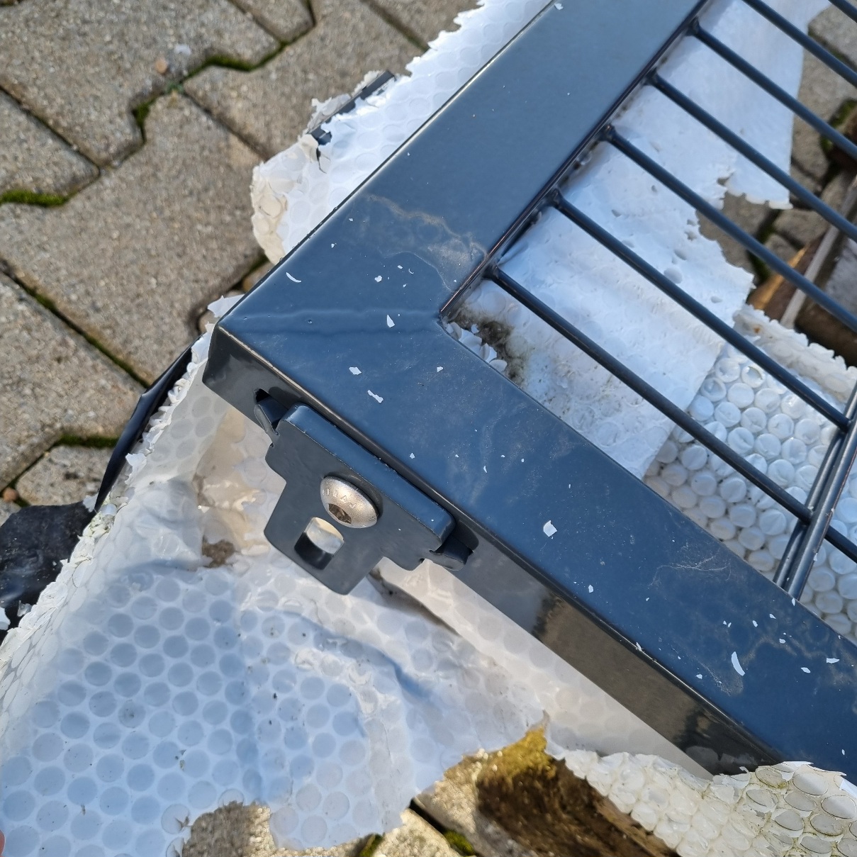 Toranlage LGT Vario 800x1600 mm Bodenplatten Anthrazit