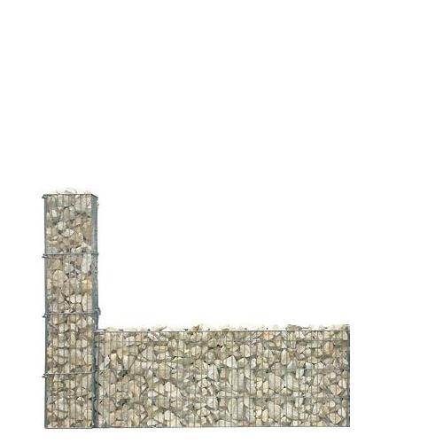 Steinmauer Kombi Höhe 1050/400 mm Erweiterung