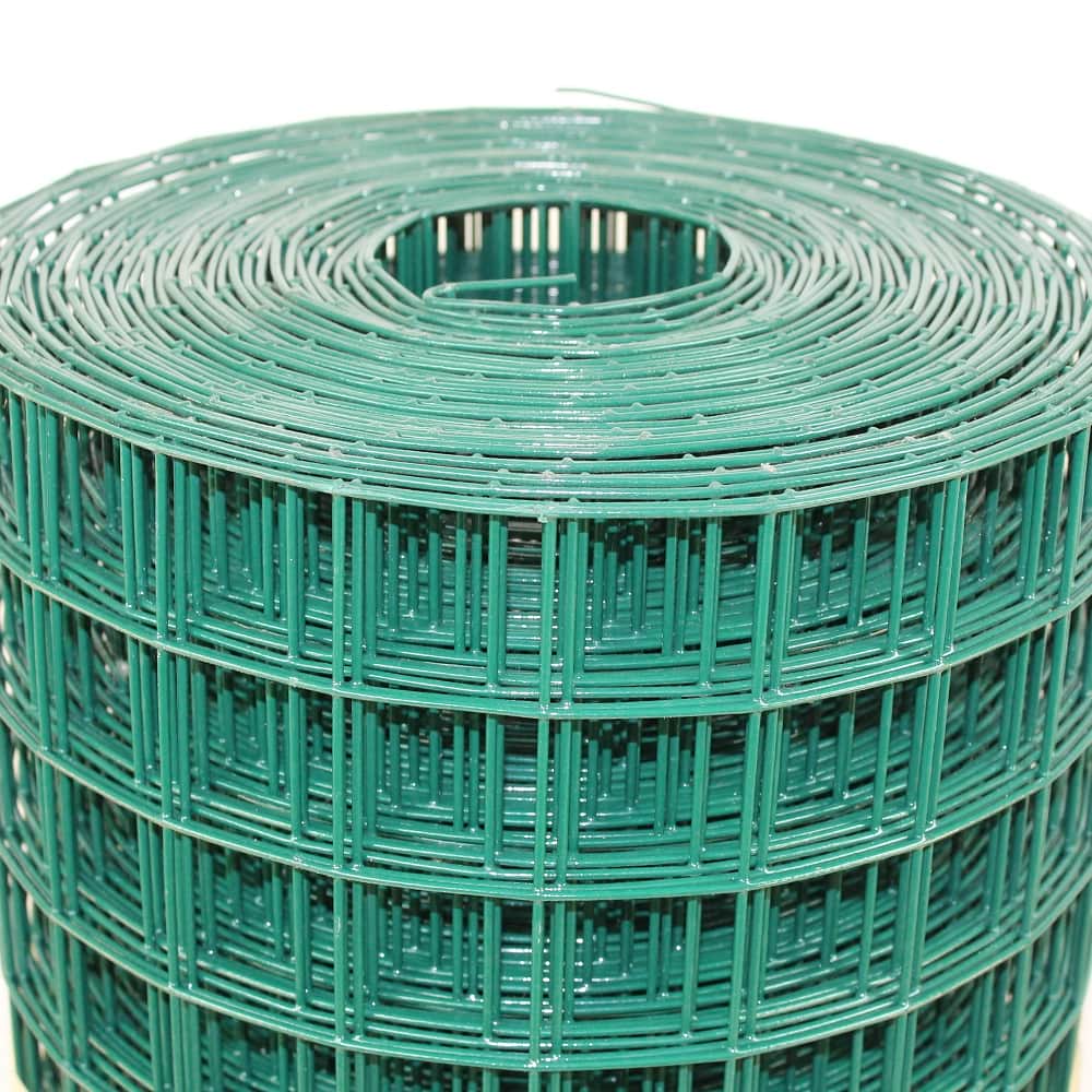 ESAPLAX-Gitter 50,8x50,8x2,60x1020 mm, plastifiziert grün