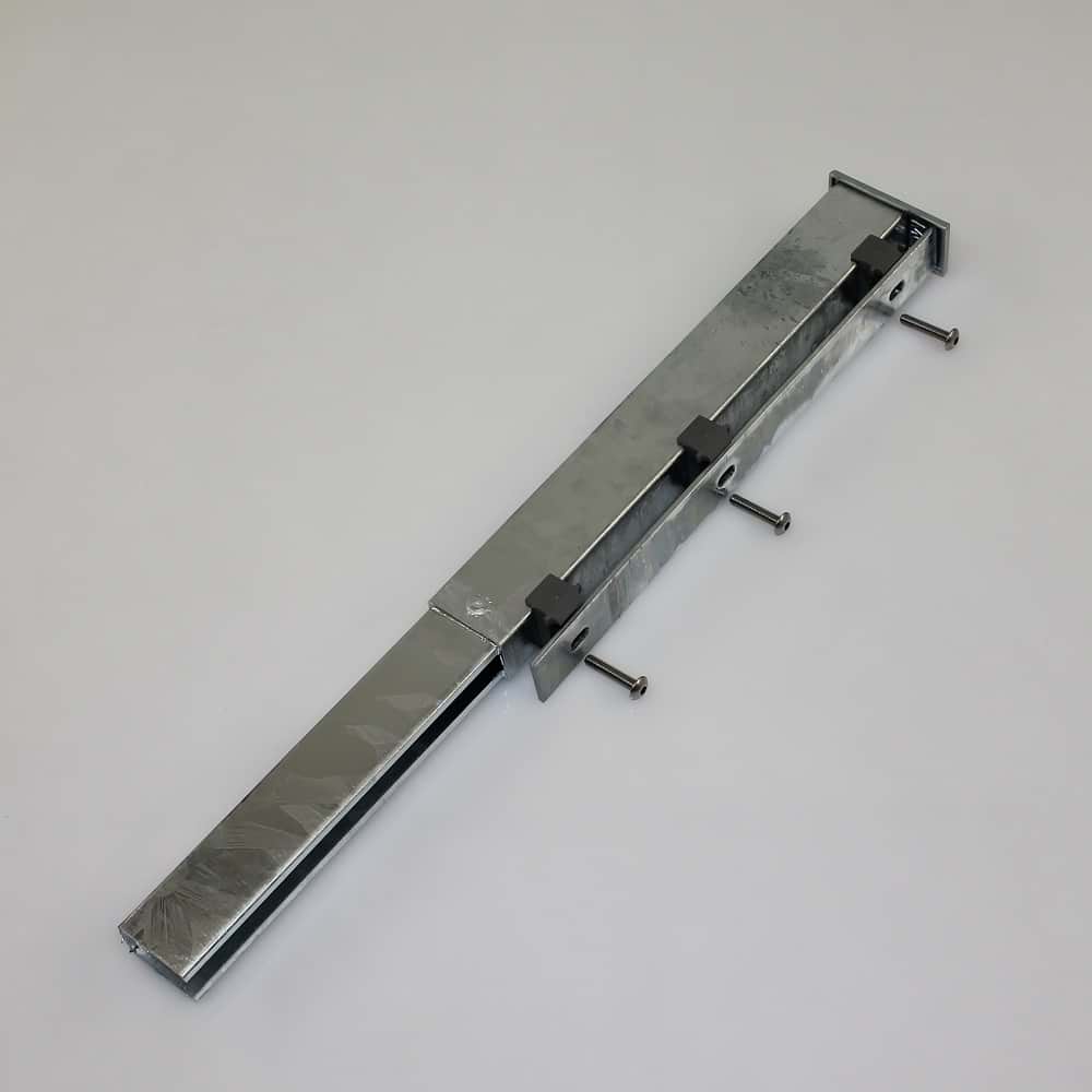 Zaunerhöhung 400 mm Pfostenverlängerung HS verzinkt