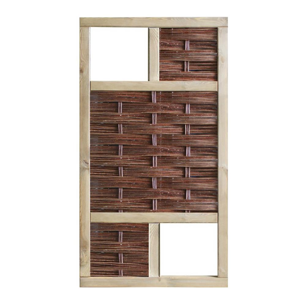 Weidenzaun Labo Element 1800 x 0940 mm 2 Fenster