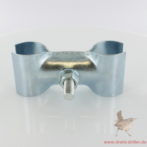 Mobilzaun Befestigungssatz Klemmstärke ab 40 mm + Schlossschr.