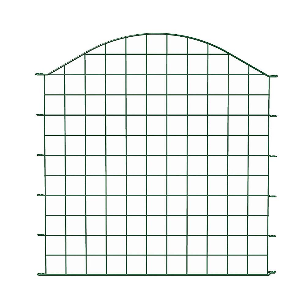 Teichschutzzaun grün 777 x 665 mm Bogen oben