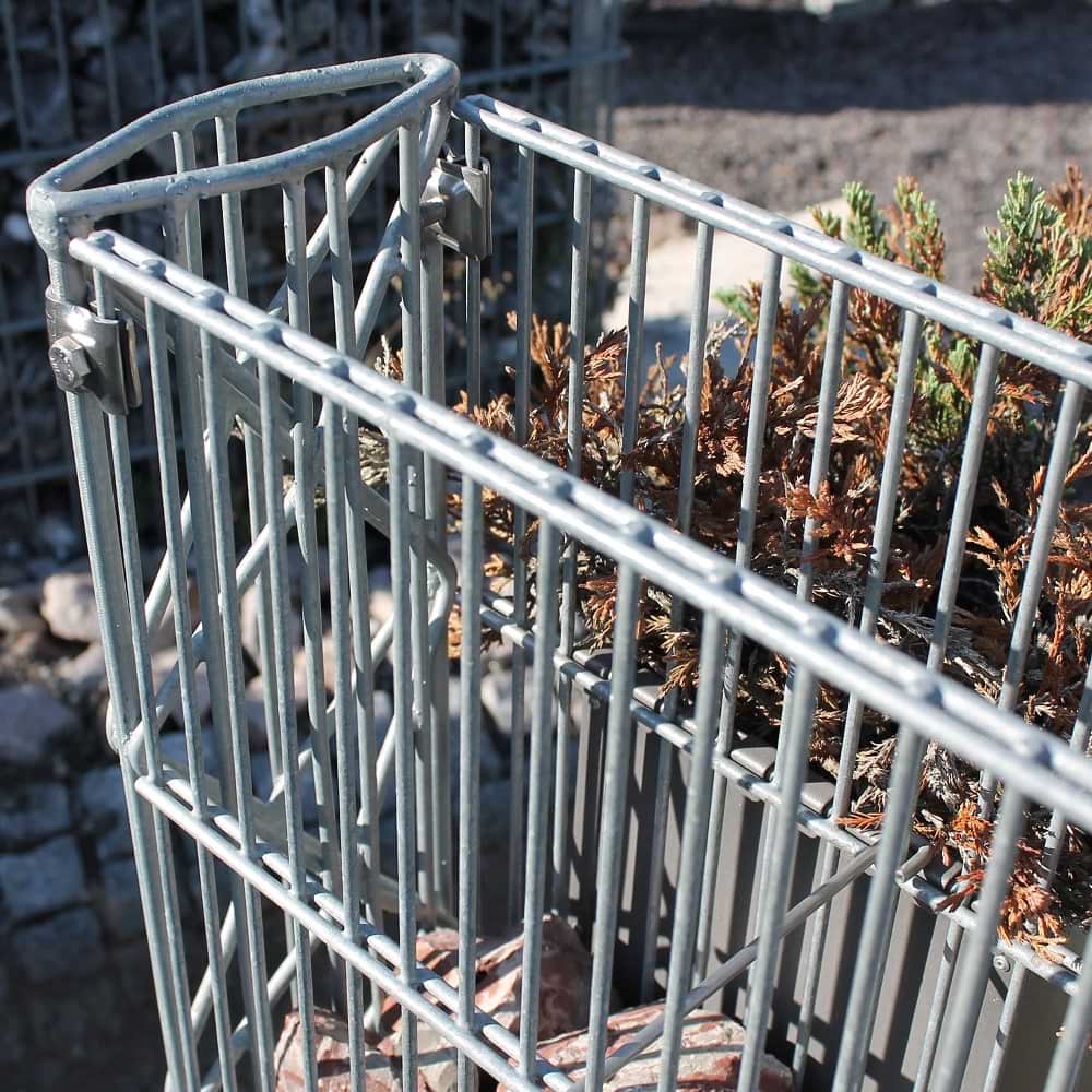 Wandsystem 230 mm Pergone® - 1200 mm Anbauelement verzinkt