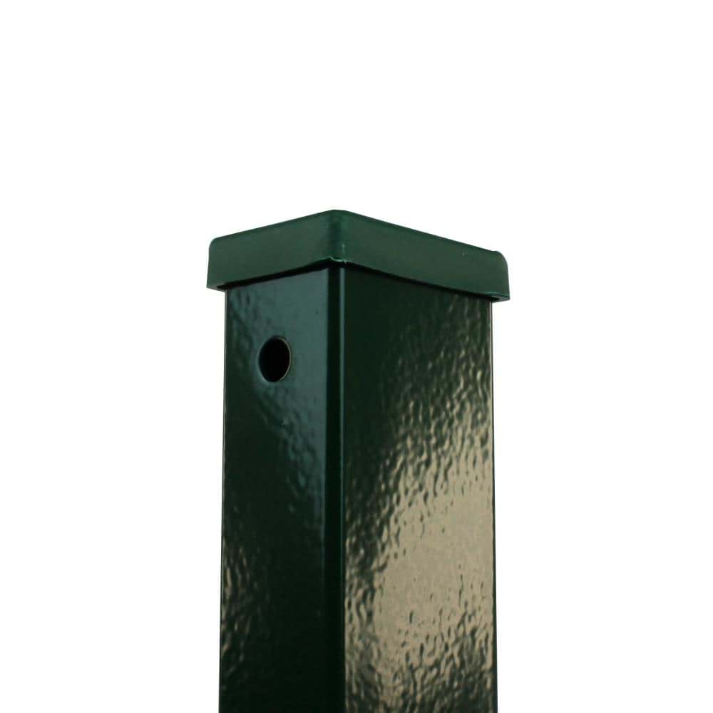 Höhe 0630 mm Flachstab Pfosten grün