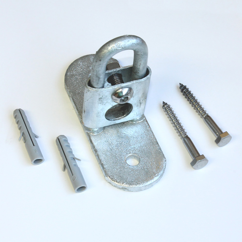 Wandhalter mit Klemmführung Anneau/Anno verzinkt