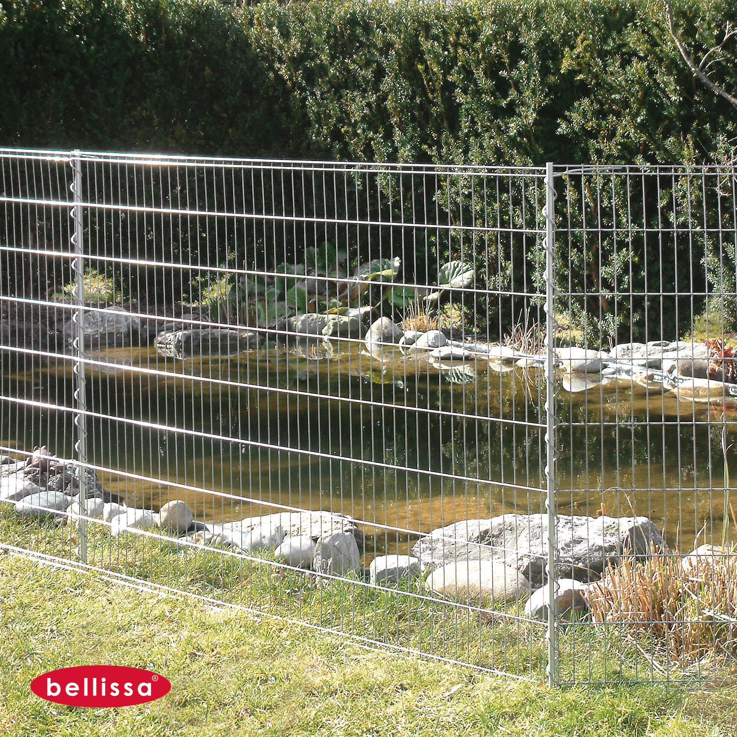 Steckzaun 7100 x 800 mm verzinkt Set