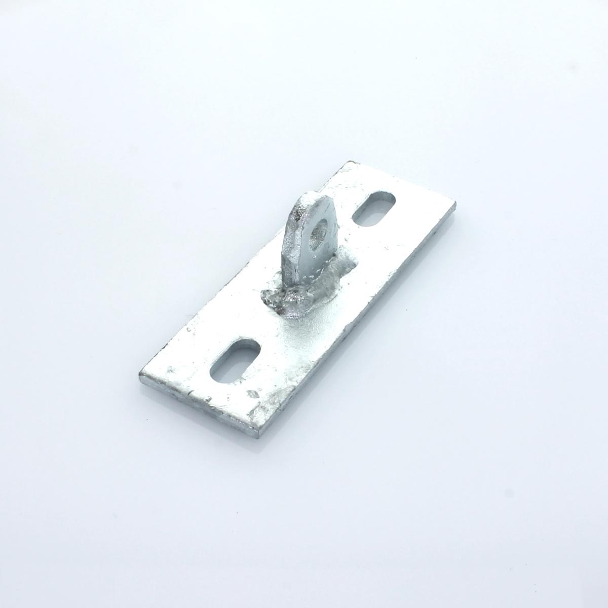 Bodenplatte verzinkt 040x115x4,0mm für Streben