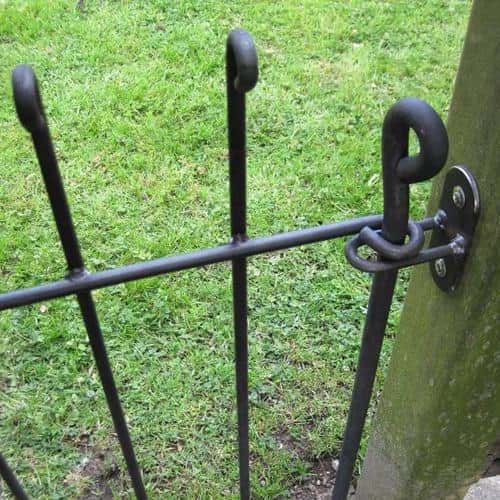 Steckzaun anneau 1950 mm Verbindungsstab blank