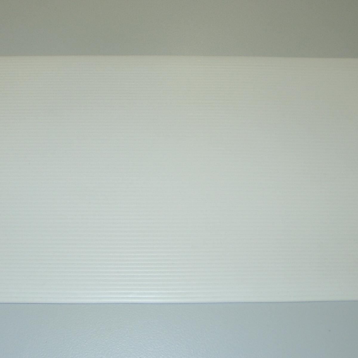 Der stabile Sichtschutzstreifen 190 x 2550 mm, Reinweiss
