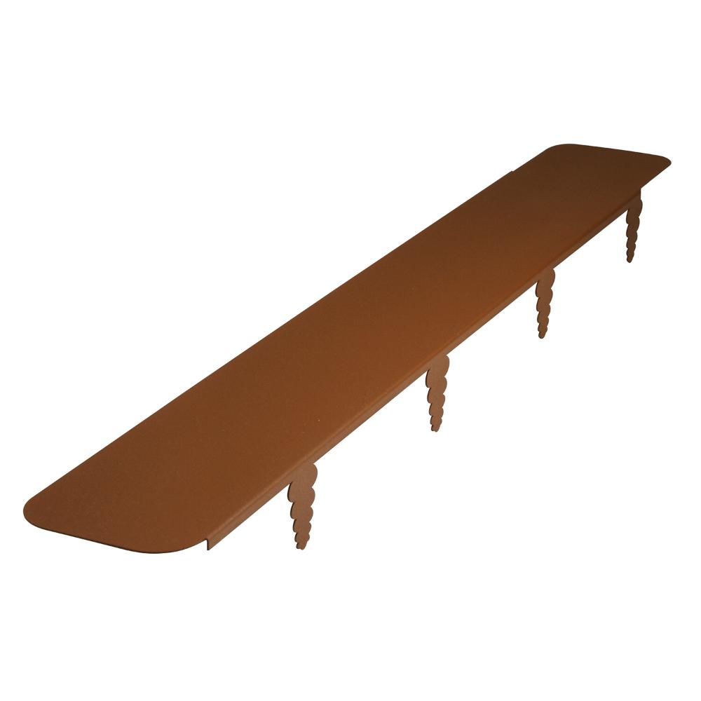 Rasenkante Mähroboter 801 mm Corten 2erSet
