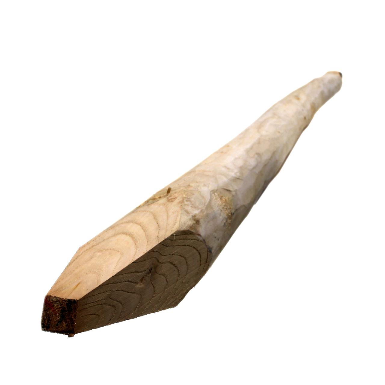 Staketenzaun 0600 mm Holzpfahl Kastanie 060/080 mm