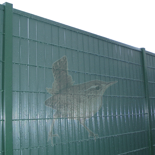 Sichtschutz 1800x1800 mm Gitter anthrazit