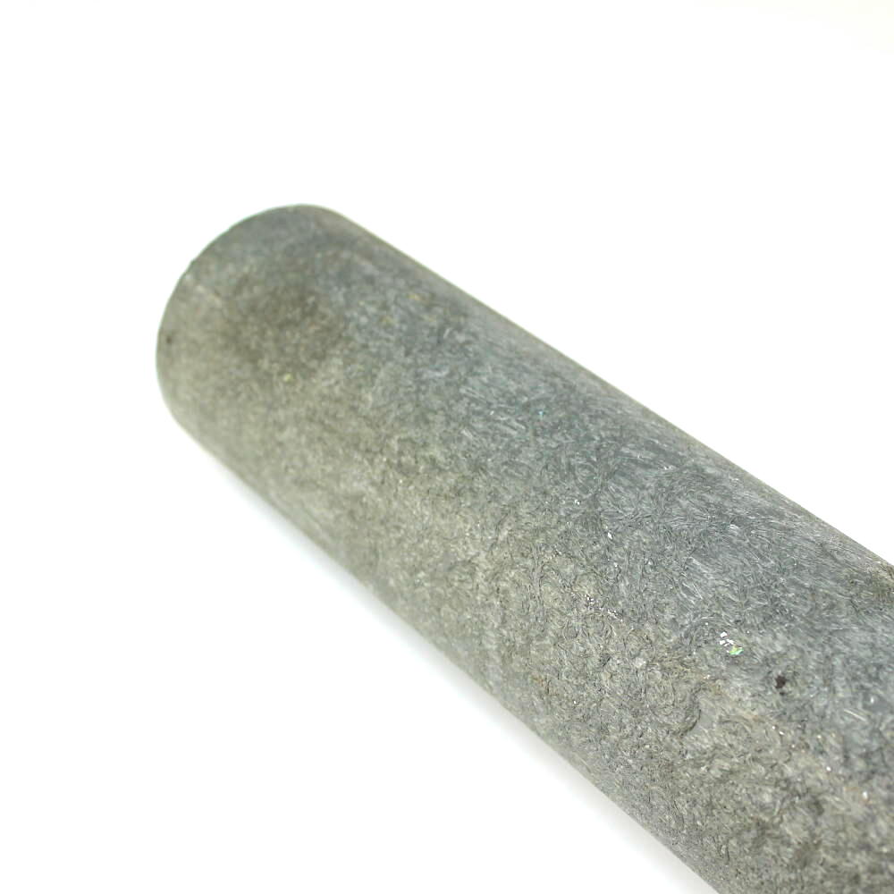 Pfosten Kunststoff mit Spitze Ø 80 x 2000 mm grau mit Armierung