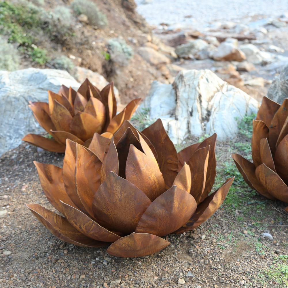 Rost Blume Dekoration Agave 800 mm