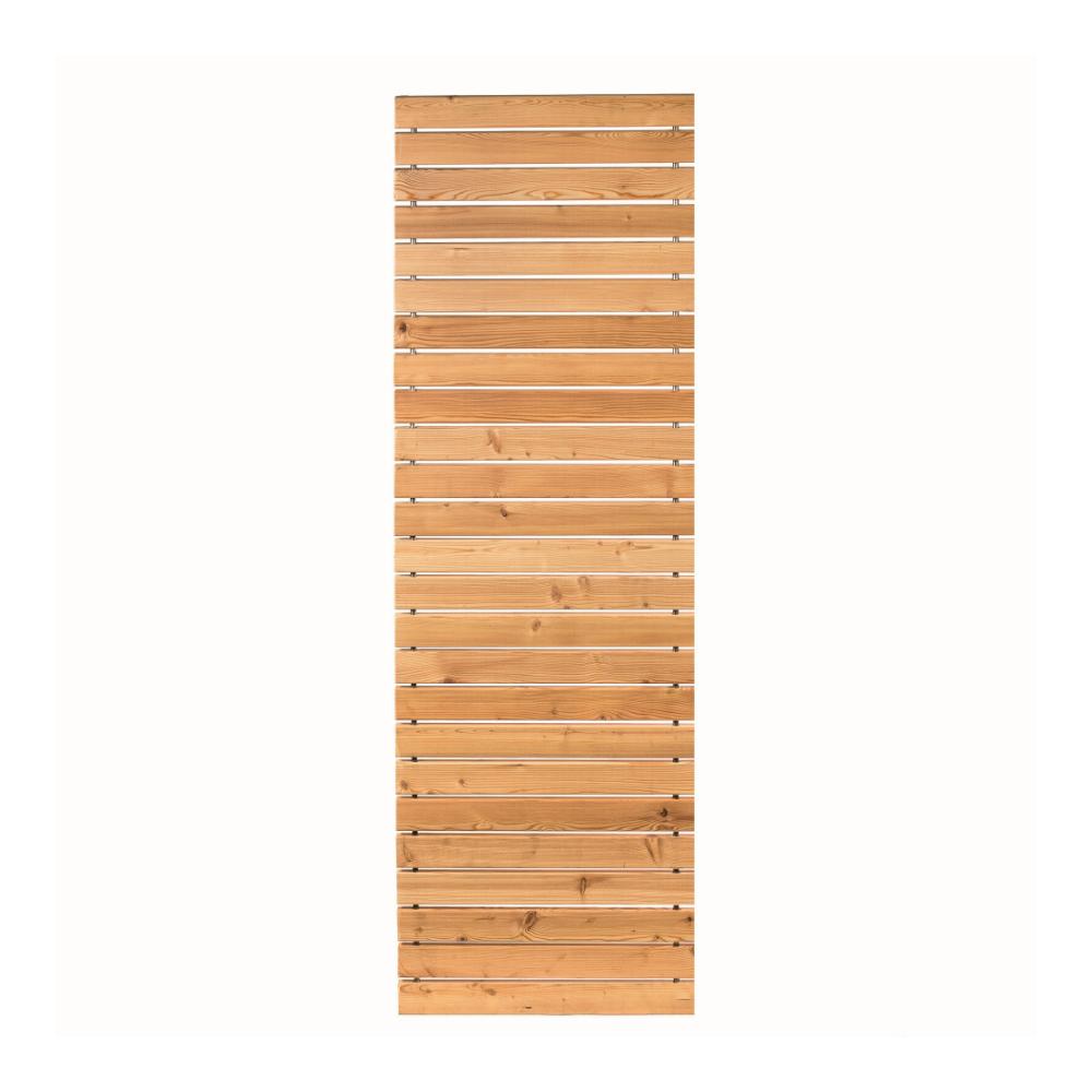 Holz-Design-Zaun Sichtschutz  Rhombus Lärche 0600x1800 mm