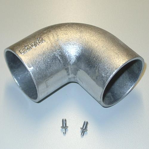 Barriere Kniestück 60 mm 1-tlg. Aluminium