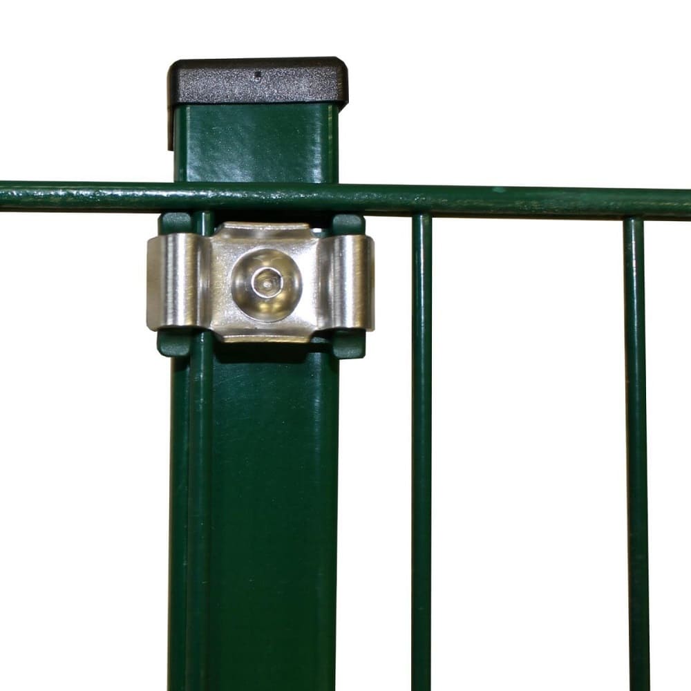 Gitterzaun 1408 mm *8+6+8* Pfostentyp II grün RAL 6005
