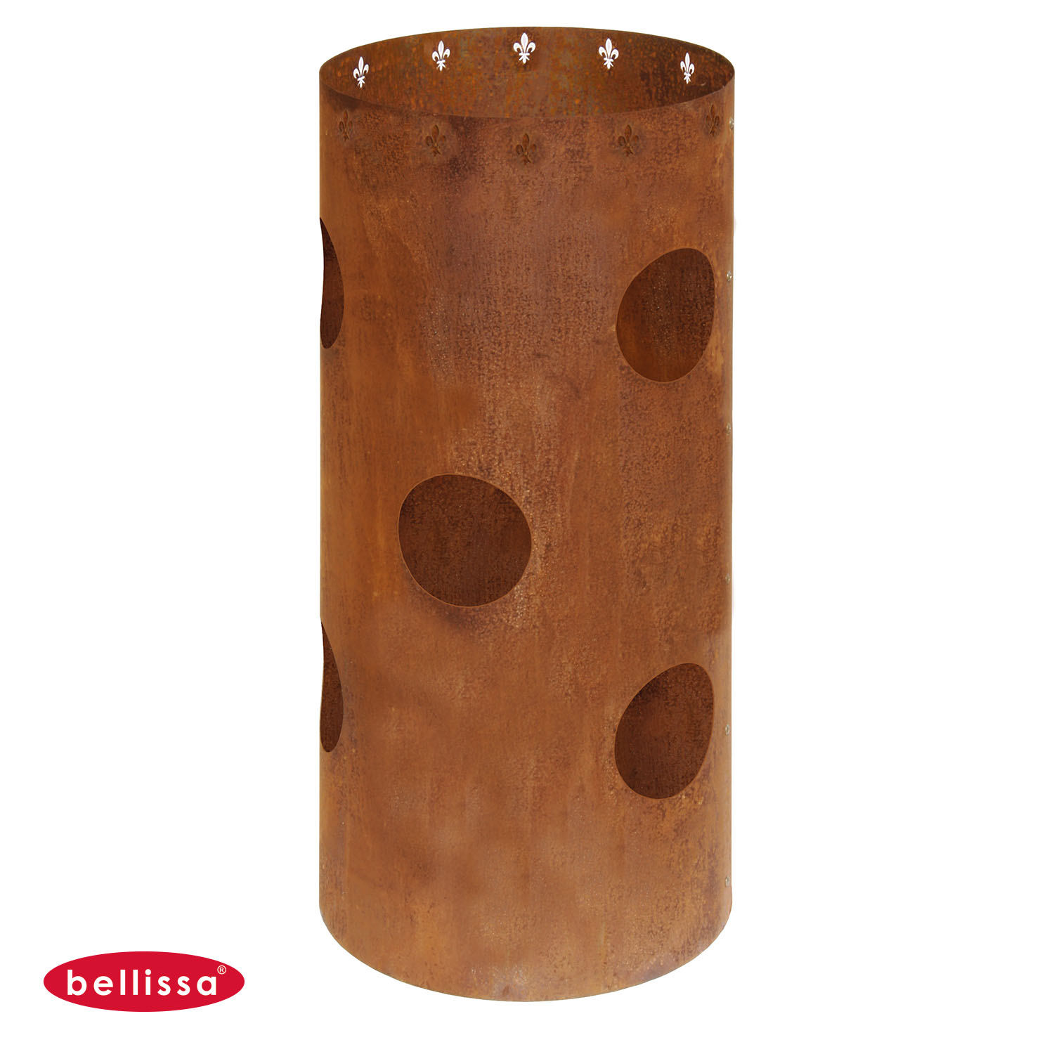 Kräuterturm Corten-Stahl - rund Ø 400 x 830 mm