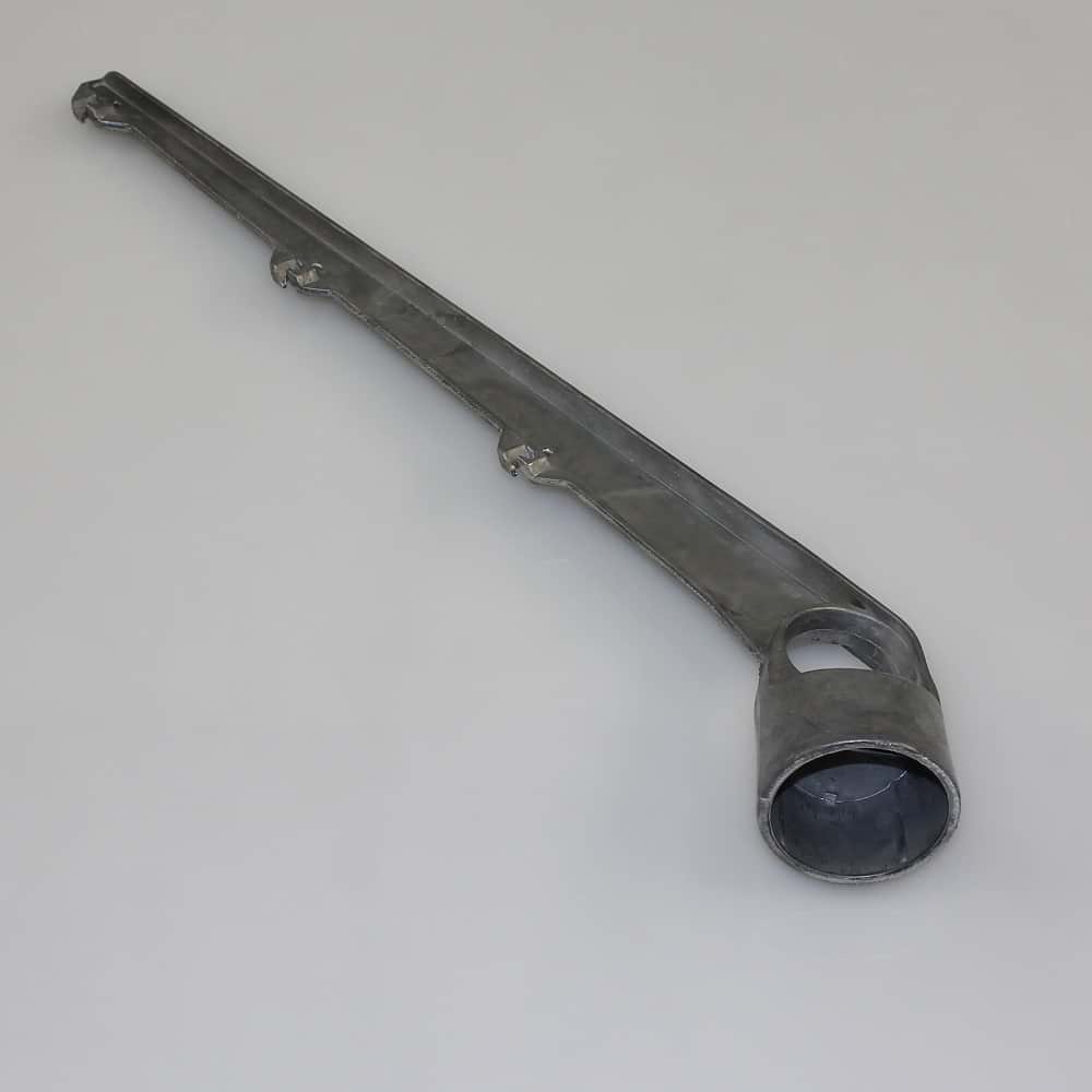 Stacheldrahtabweiser für Ø 060 mm Typ II Aluminium
