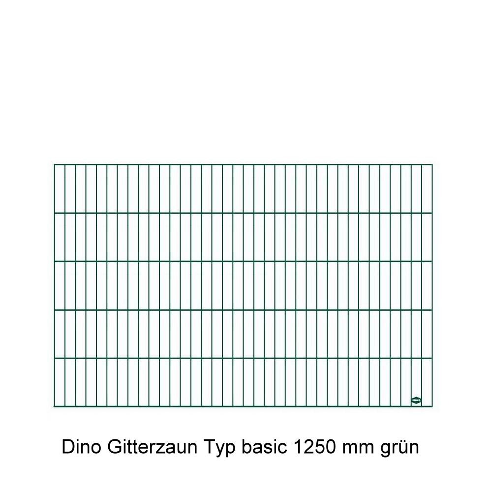 DINO Höhe 1250mm, Gittermatte Basic, grün