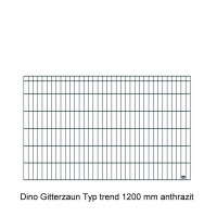 DINO Höhe 1200 mm, Gittermatte trend, anthrazit