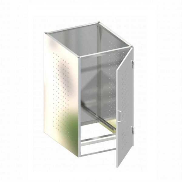 Grundverkleidung Edelstahl Mülltonnen Box System Binto
