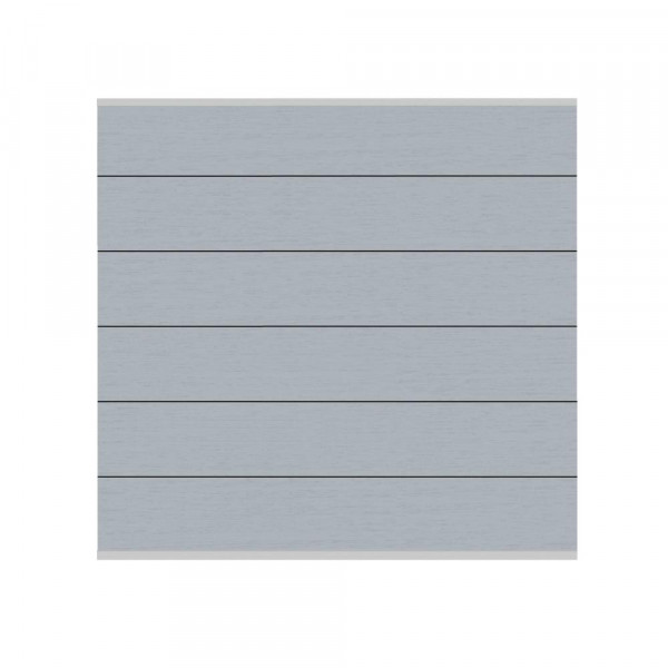 Sichtschutz WPC 178 x 183 cm grau