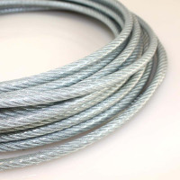 Stahlseil 6 mm, Drahtseil PVC ummantelt