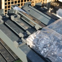 Pfosten 1230 mm - HS anthrazit leicht beschädigt