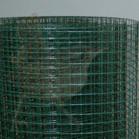 ESAPLAX-Gitter 12,7x12,7x0,90x0500 mm, plastifiziert grün