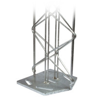 Wandsystem 230 mm Pergone® Wandsäule 1000 mm Bodenplatte Mitte