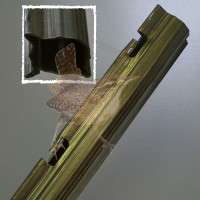 Forstprofil 1550 mm verzinkt