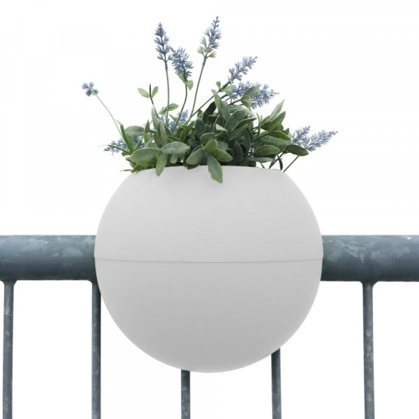 Pflanzkasten aus Kunststoff Ball rund Ø 300 mm