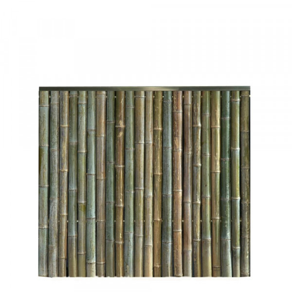 Sichtschutz 1500 x 1500 mm Bambus Rohre Zaun