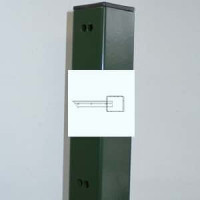 Sichtschutz 1000 mm Anf-Endpfosten anthrazit