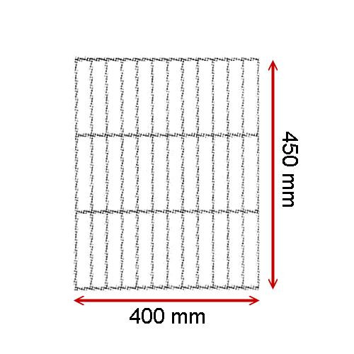 U Gabionen Abschlussgitter 400mm 500