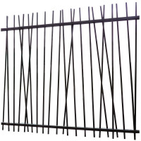 Frontgitter 1800 mm Jungle Gitter beschichtet