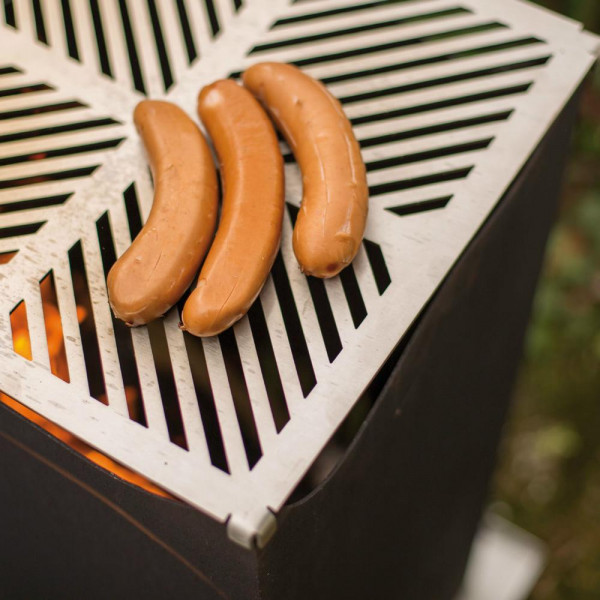 Feuerkorb Feuerstelle Gartengrill Cortenstahl