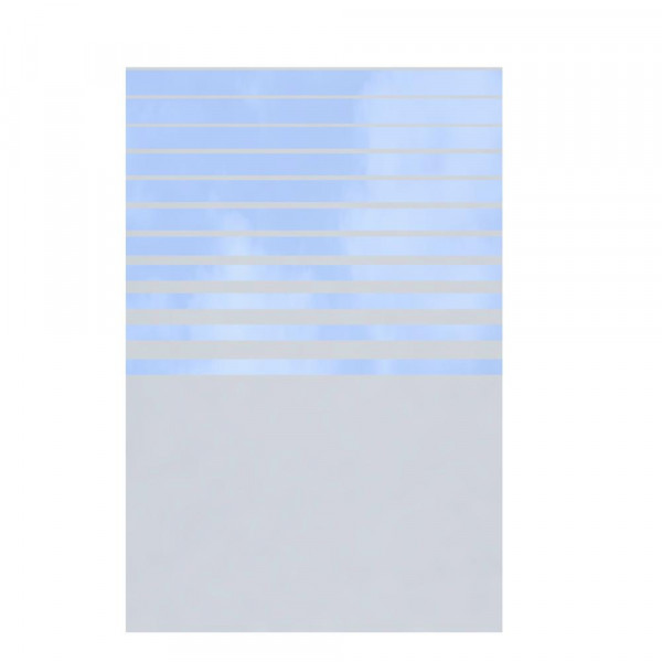 Beta Designglas Element Sichtschutzzaun ESG