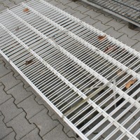 Doppelstabmatten 830 mm weiss