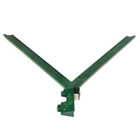 elkosta® Stacheldrahthalter DP72 Y-Form 450 mm grün