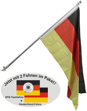 Fahnenstange Wandhalterung