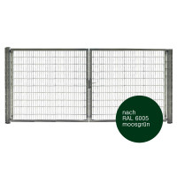 Toranlage 2-flgl. VARIO RAL 6005