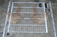 Gartentor 1-flgl. 1000x1810 mm verzinkt, Typ 1